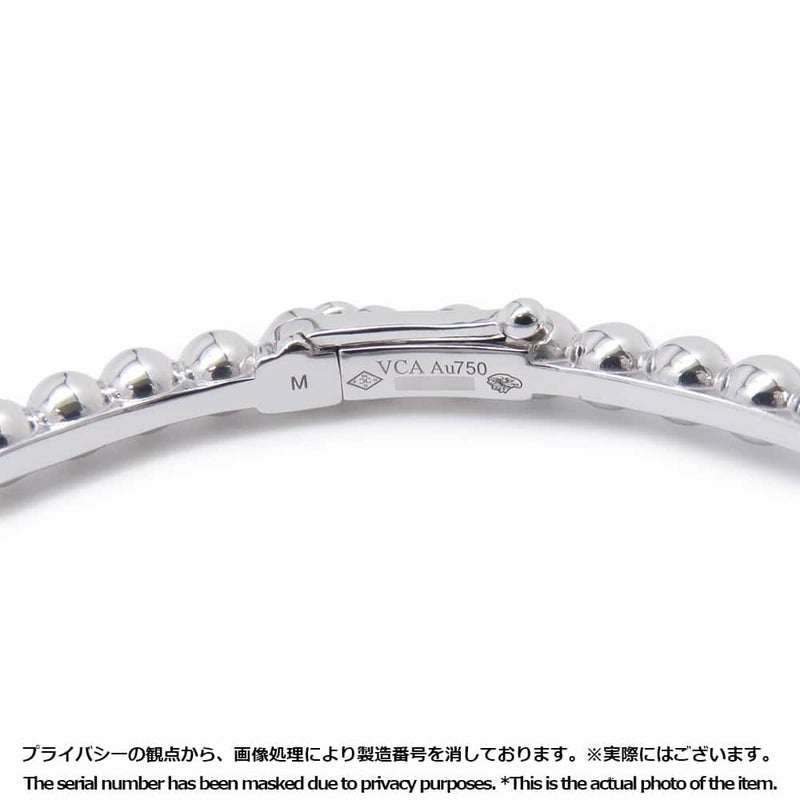 ヴァンクリーフ&アーペル ブレスレット ペルレ ゴールドパール ミディアム K18WGホワイトゴールド VCARO7A900 バングル ジュエリー