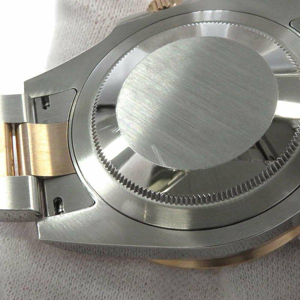 ロレックス GMTマスター2 デイト SS/K18PG 126711CHNR ROLEX 腕時計 エバーローズゴールド 黒文字盤