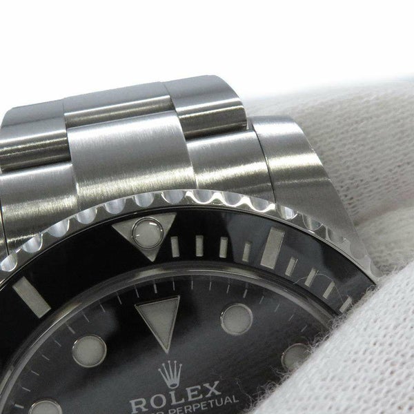 ロレックス サブマリーナ ノンデイト ランダムシリアル ルーレット 114060 ROLEX 腕時計 ウォッチ 黒文字盤