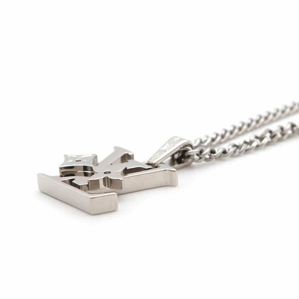 ルイヴィトン ネックレス ペンダント・モノグラム ロウ メタル M02254 LOUIS VUITTON アクセサリー