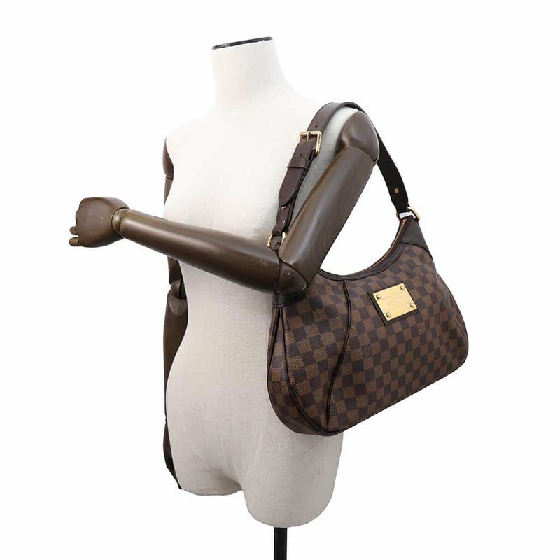 ルイヴィトン ショルダーバッグ ダミエ・エベヌ テムズGM N48181 LOUIS VUITTON ヴィトン バッグ