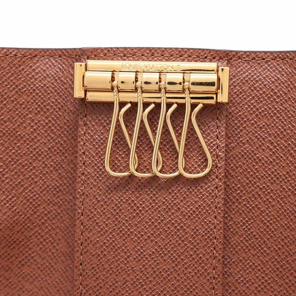 ルイヴィトン 4連キーケース モノグラム ミュルティクレ4 M69517 LOUIS VUITTON キーホルダー キーリング