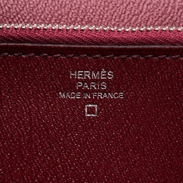 エルメス 長財布 ケリーウォレット ギリーズ ルージュアッシュ/シルバー金具 アリゲーター/アリゲーターマット D刻印
