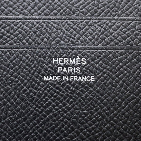 エルメス カードケース MC2 ユークリッド ブラック エプソン U刻印 名刺入れ 黒