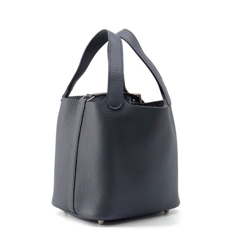 エルメス ハンドバッグ ピコタンロックPM グリミスティ/シルバー金具 トリヨンクレマンス W刻印