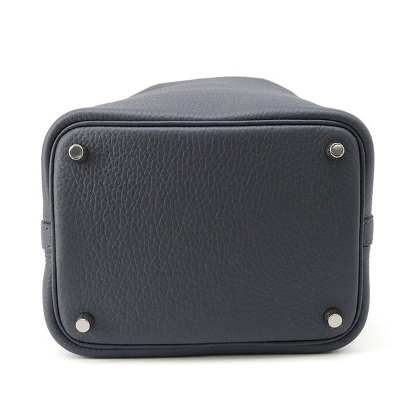 エルメス ハンドバッグ ピコタンロックPM グリミスティ/シルバー金具 トリヨンクレマンス W刻印