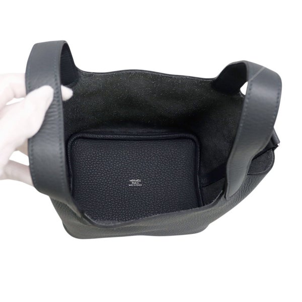 エルメス ハンドバッグ ピコタンロックPM グリミスティ/シルバー金具 トリヨンクレマンス W刻印