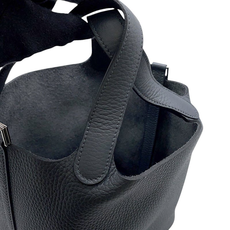 エルメス ハンドバッグ ピコタンロックPM グリミスティ/シルバー金具 トリヨンクレマンス W刻印