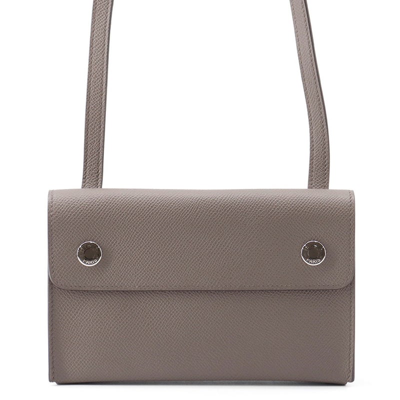 エルメス ショルダーウォレット ナップ トゥーゴー エタン/シルバー金具/ラッカー金具 エプソン K刻印 財布