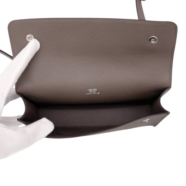 エルメス ショルダーウォレット ナップ トゥーゴー エタン/シルバー金具/ラッカー金具 エプソン K刻印 財布