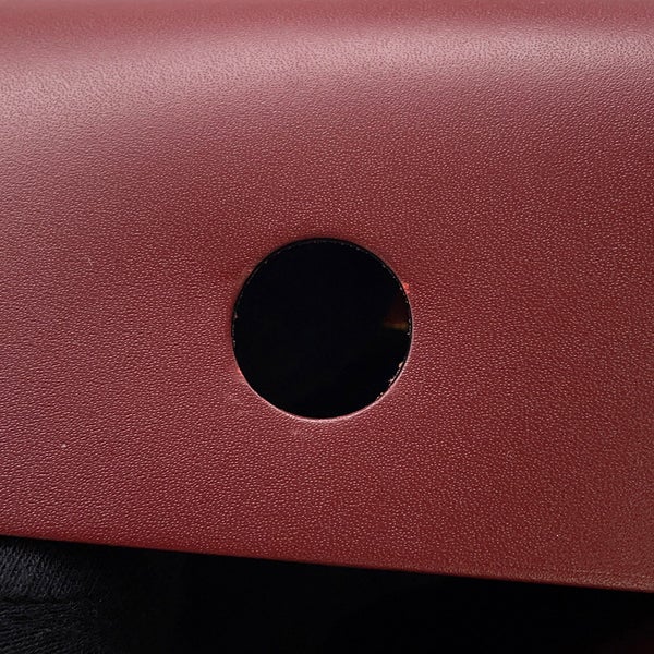 エルメス ショルダーバッグ エールバッグジップ ミニ ルージュアッシュ/ゴールド金具 トワルミリタリー/ヴァッシュハンター K刻印