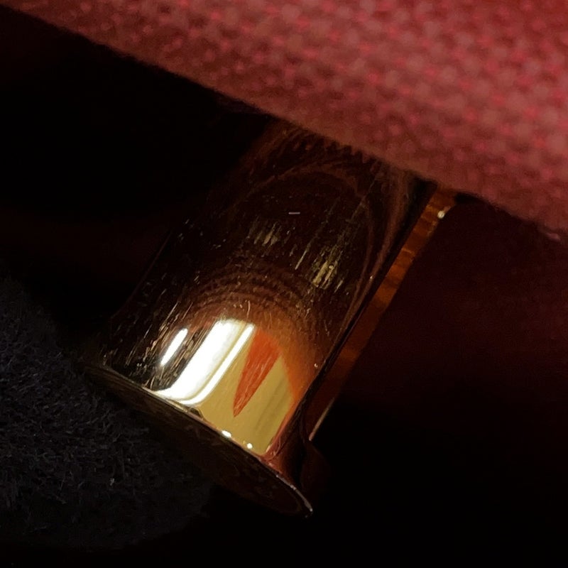 エルメス ショルダーバッグ エールバッグジップ ミニ ルージュアッシュ/ゴールド金具 トワルミリタリー/ヴァッシュハンター K刻印