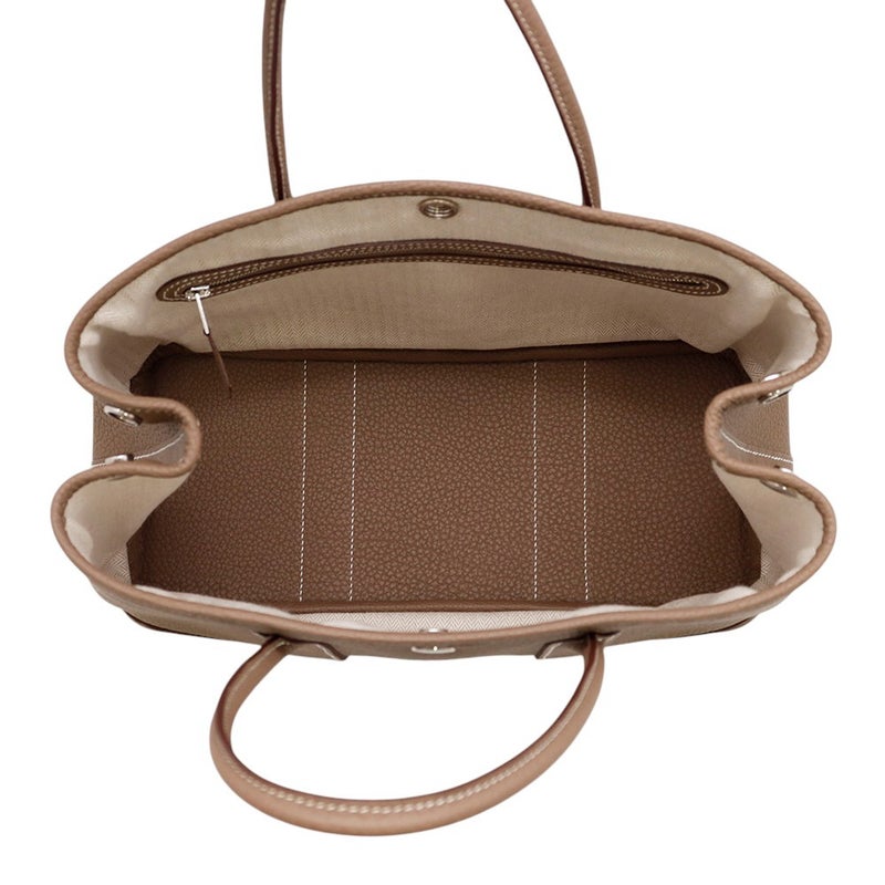 エルメス トートバッグ ガーデンパーティTPM エトゥープ/シルバー金具 ネゴンダ U刻印