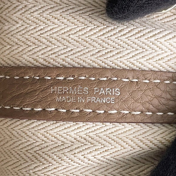 エルメス トートバッグ ガーデンパーティTPM エトゥープ/シルバー金具 ネゴンダ U刻印