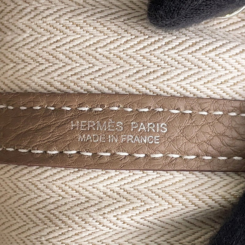 エルメス トートバッグ ガーデンパーティTPM エトゥープ/シルバー金具 ネゴンダ U刻印