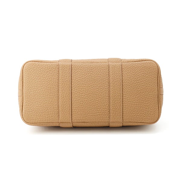 エルメス トートバッグ ガーデンパーティTPM ビスキュイ/シルバー金具 ネゴンダ U刻印