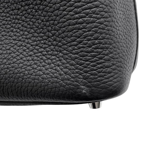 エルメス ハンドバッグ ピコタンロックPM ブラック/シルバー金具 トリヨンクレマンス B刻印 黒