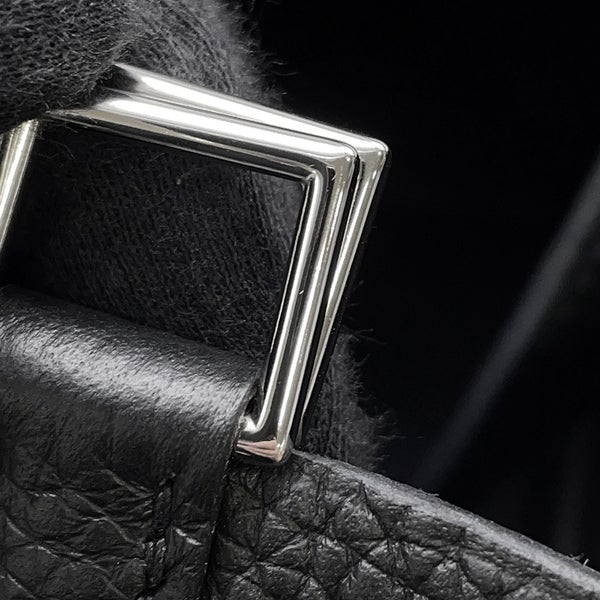 エルメス ハンドバッグ ピコタンロックPM ブラック/シルバー金具 トリヨンクレマンス B刻印 黒