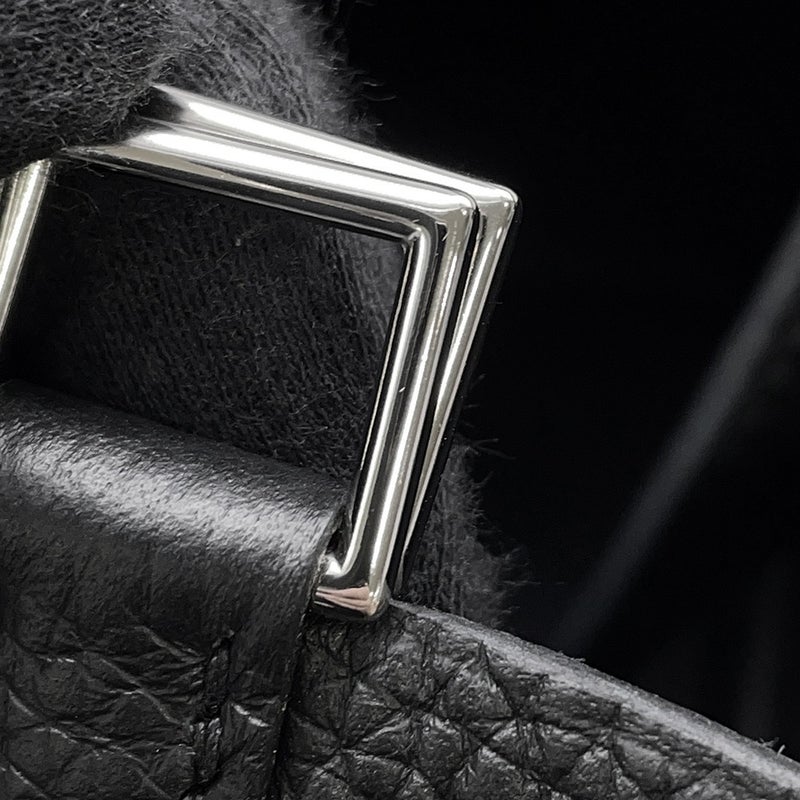 エルメス ハンドバッグ ピコタンロックPM ブラック/シルバー金具 トリヨンクレマンス B刻印 黒