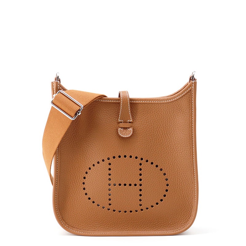 エルメス ショルダーバッグ エブリン3 23 ゴールド/シルバー金具 トリヨンクレマンス G刻印