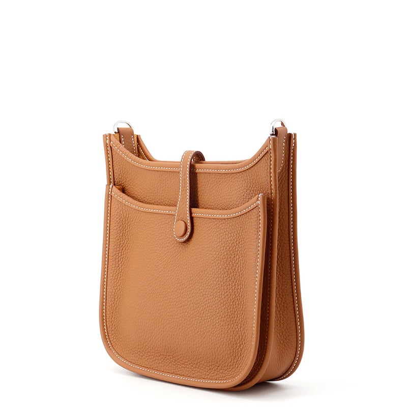 エルメス ショルダーバッグ エブリン3 23 ゴールド/シルバー金具 トリヨンクレマンス G刻印