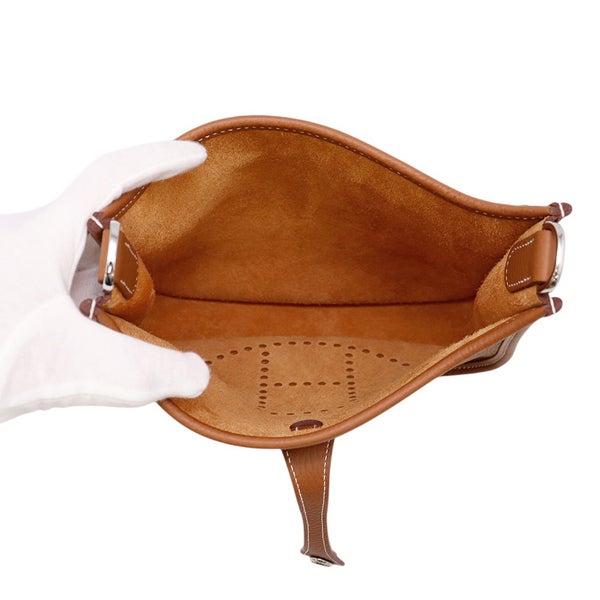 エルメス ショルダーバッグ エブリン3 23 ゴールド/シルバー金具 トリヨンクレマンス G刻印