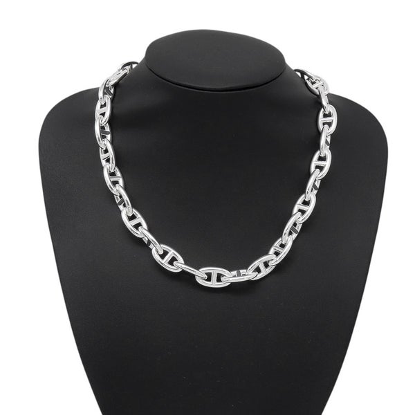 エルメス ネックレス シェーヌダンクルGM 31コマ SV925シルバー HERMES ジュエリー