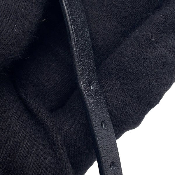 エルメス ブレスレット モール ホースビット ブラック/ゴールド金具 スイフト  A刻印 サイズT2 HERMES アクセサリー 黒