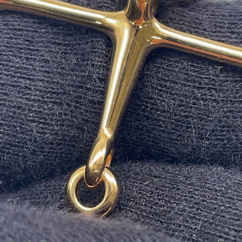 エルメス ブレスレット モール ホースビット ブラック/ゴールド金具 スイフト  A刻印 サイズT2 HERMES アクセサリー 黒