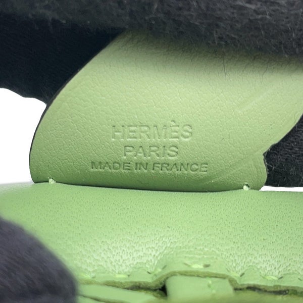 エルメス バッグチャーム ロデオPM ペガサス ヴェールクリケット ラムスキン B刻印