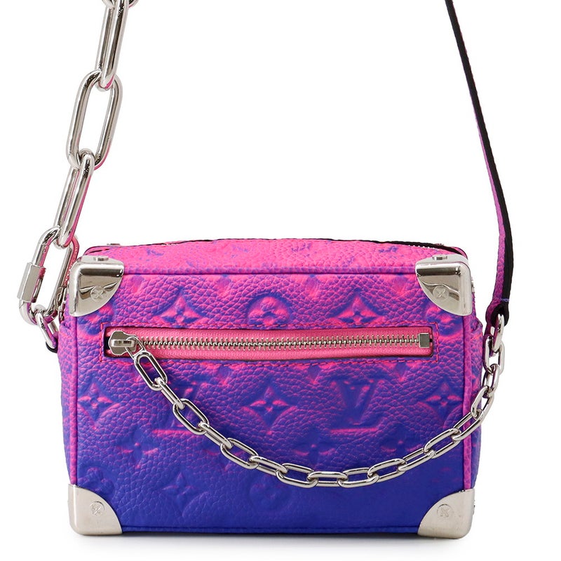 ルイヴィトン ショルダーバッグ トリヨン・イリュージョン/モノグラム・パターン ミニ・ソフトトランク M81219 LOUIS VUITTON