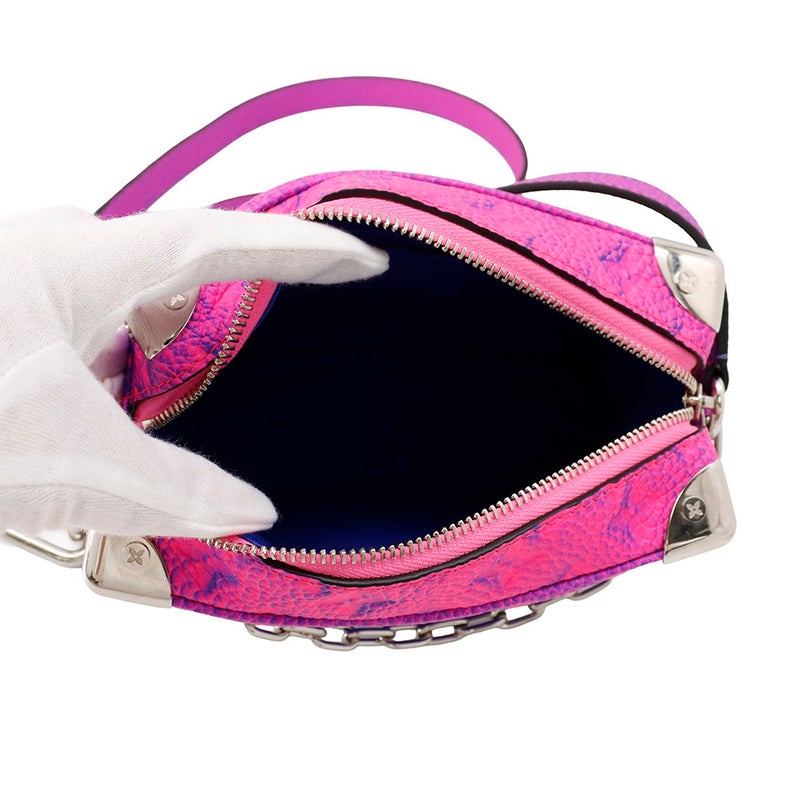 ルイヴィトン ショルダーバッグ トリヨン・イリュージョン/モノグラム・パターン ミニ・ソフトトランク M81219 LOUIS VUITTON