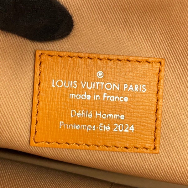 ルイヴィトン トートバッグ レザー ショッパー・バッグMM M24457 LOUIS VUITTON 2way