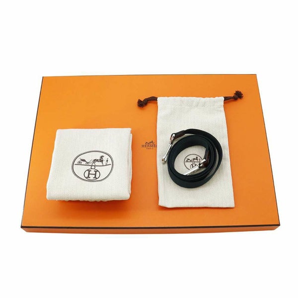 エルメス トートバッグ ガーデンファイルPM ブルーインディゴ/キュイーブル/シルバー金具 トワルミリタリー/ネゴンダ Z刻印