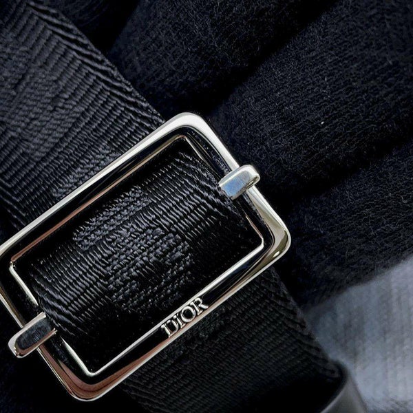 クリスチャン・ディオール ショルダーバッグ CDダイヤモンド 2ESBC119DCO Christian Dior 黒