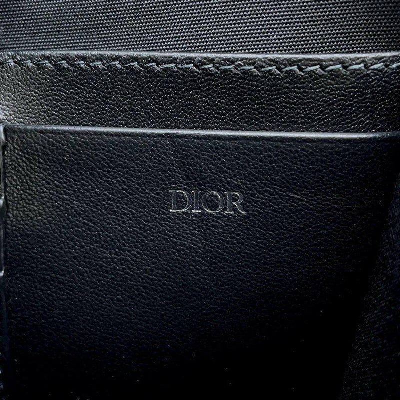 クリスチャン・ディオール ショルダーバッグ CDダイヤモンド 2ESBC119DCO Christian Dior 黒