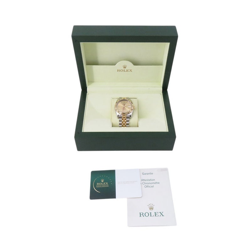 ロレックス デイトジャスト ターノグラフ F番 116263 ROLEX 腕時計 シャンパン文字盤