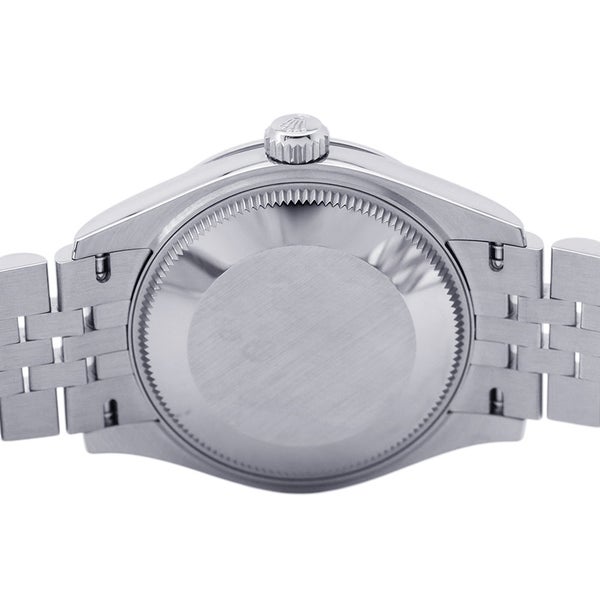 ロレックス デイトジャスト31 SS/K18WG ランダムシリアル ルーレット 278274 ROLEX 腕時計 ミントグリーン文字盤