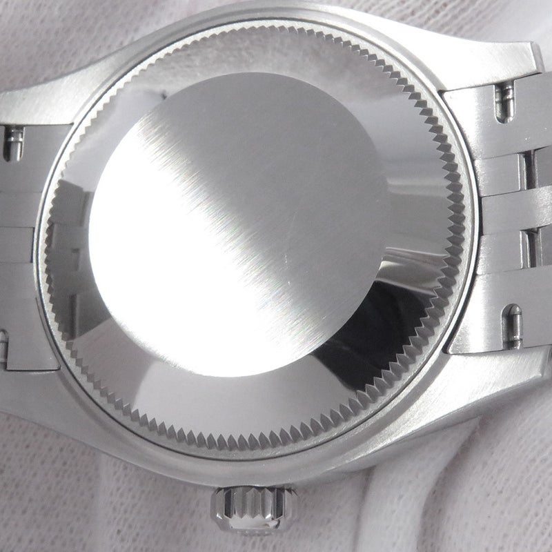 ロレックス デイトジャスト31 SS/K18WG ランダムシリアル ルーレット 278274 ROLEX 腕時計 ミントグリーン文字盤