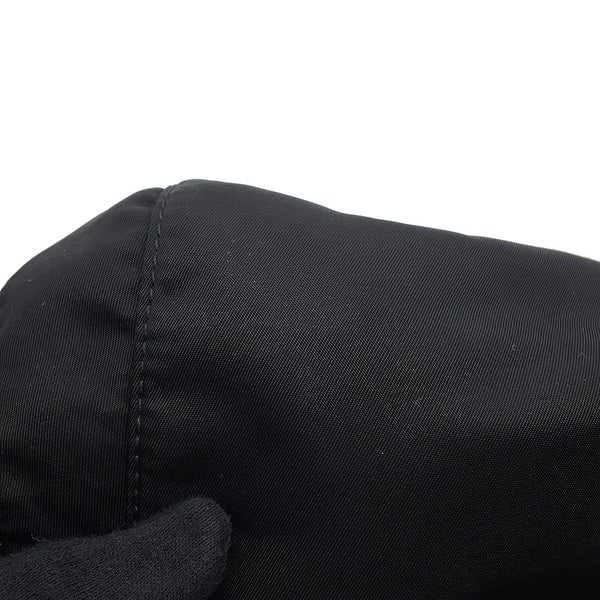 プラダ リュック ナイロン バックパック ミディアム ナイロン/レザー 1BZ811 PRADA リュックサック 黒