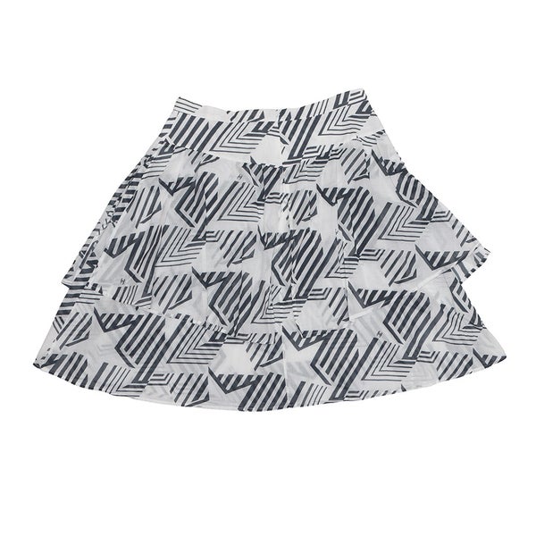 シャネル スカート ココマーク コットン レディースサイズ38 P74305 CHANEL 白 黒 セール品