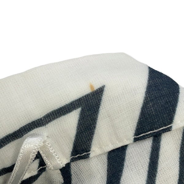 シャネル スカート ココマーク コットン レディースサイズ38 P74305 CHANEL 白 黒 セール品