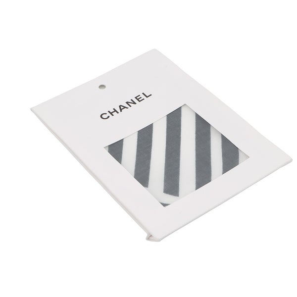 シャネル スカート ココマーク コットン レディースサイズ38 P74305 CHANEL 白 黒 セール品