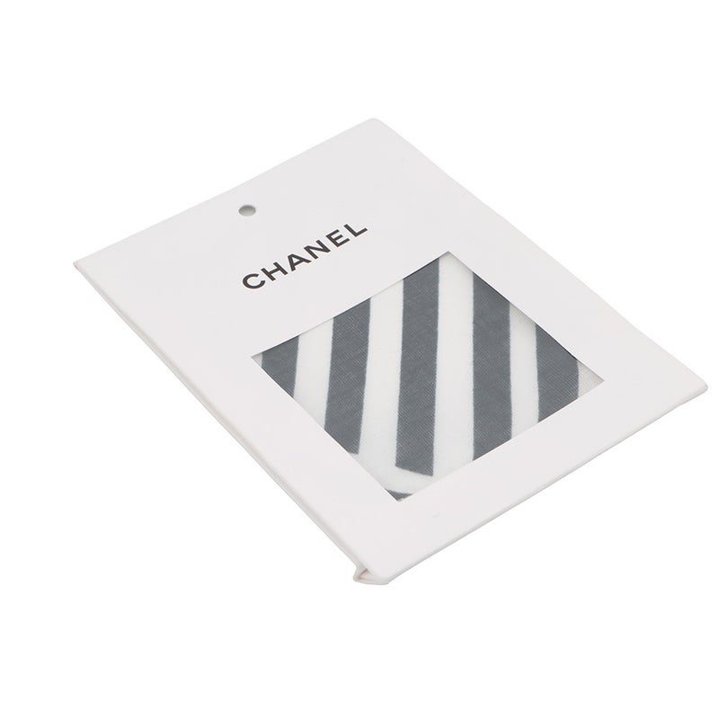 シャネル スカート ココマーク コットン レディースサイズ38 P74305 CHANEL 白 黒 セール品