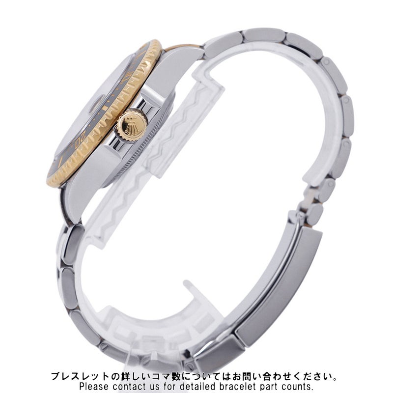 ロレックス シードゥエラー コンビ SS/K18YG ランダムシリアル ルーレット 126603 ROLEX 腕時計 黒文字盤
