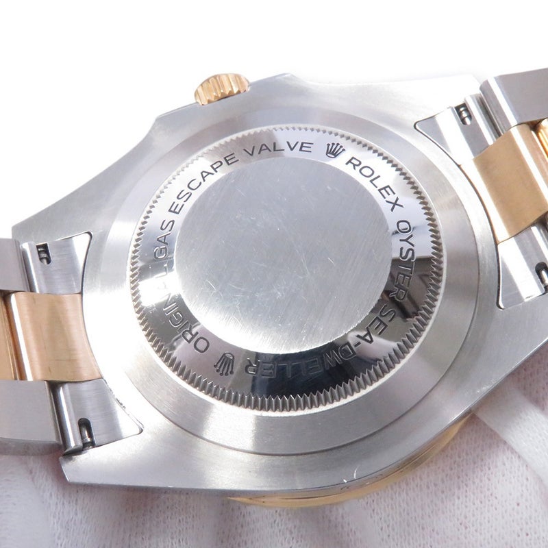 ロレックス シードゥエラー コンビ SS/K18YG ランダムシリアル ルーレット 126603 ROLEX 腕時計 黒文字盤