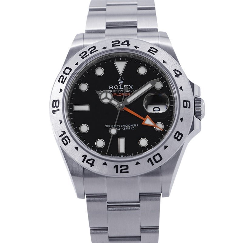 ロレックス エクスプローラー2 ランダムシリアル ルーレット 226570 ROLEX 腕時計 黒文字盤