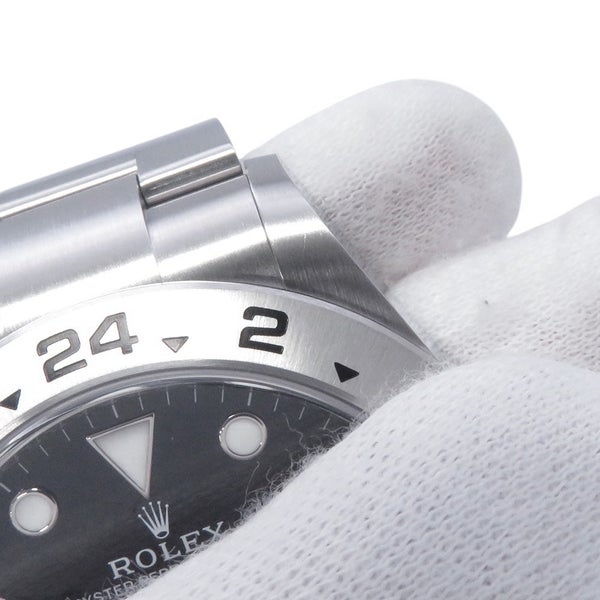 ロレックス エクスプローラー2 ランダムシリアル ルーレット 226570 ROLEX 腕時計 黒文字盤