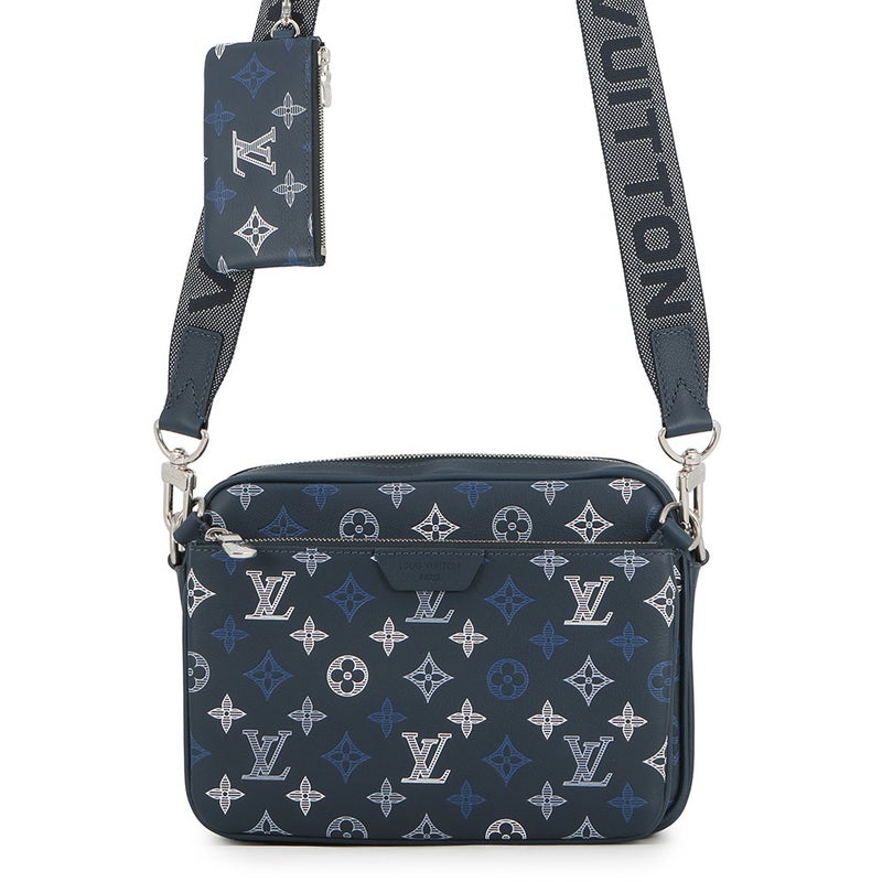 ルイヴィトン ショルダーバッグ モノグラム・シャドウ トリオ・メッセンジャー M28618 LOUIS VUITTON