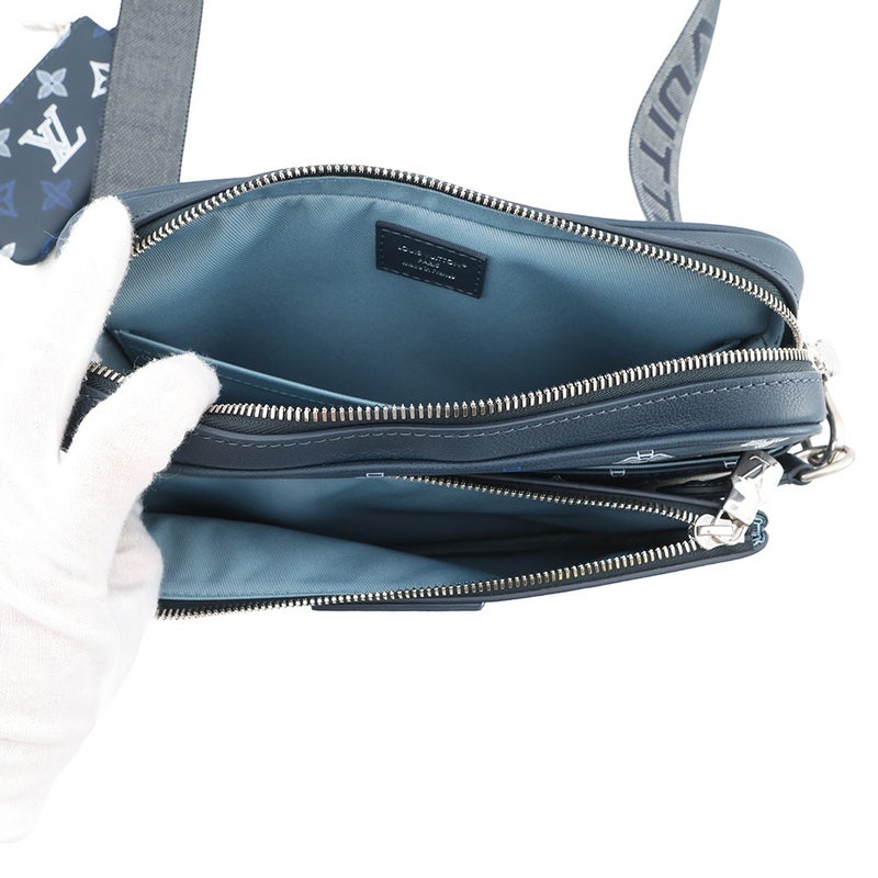 ルイヴィトン ショルダーバッグ モノグラム・シャドウ トリオ・メッセンジャー M28618 LOUIS VUITTON
